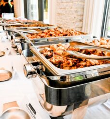 Besides providing wedding catering services